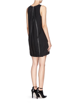 Figure View - Click To Enlarge - RAG & BONE - Nora lacquer stripe and pleat back shift dress