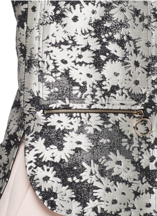 Detail View - Click To Enlarge - STELLA MCCARTNEY - Daisy jacquard sleeveless shirt