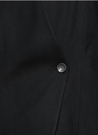 Detail View - Click To Enlarge - HELMUT LANG - Contrast-trim blazer 