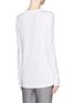 Back View - Click To Enlarge - T BY ALEXANDER WANG - Classic pocket long-sleeve T-shirt