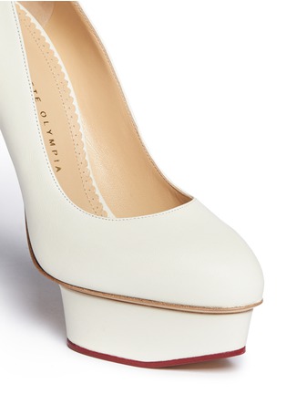 Detail View - Click To Enlarge - CHARLOTTE OLYMPIA - 'Mistress Dolly' platform pumps