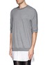 Front View - Click To Enlarge - 3.1 PHILLIP LIM - Shirt tail sweatshirt