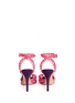 Back View - Click To Enlarge - CHARLOTTE OLYMPIA - 'Soho' lace and stud peep toe pumps