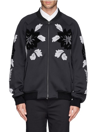 Main View - Click To Enlarge - 3.1 PHILLIP LIM - Floral embroidery bomber jacket
