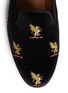 Detail View - Click To Enlarge - STUBBS & WOOTTON - Griffin velvet slip-ons
