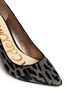 Detail View - Click To Enlarge - SAM EDELMAN - Leopard print pony hair pumps