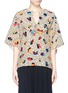Main View - Click To Enlarge - CHLOÉ - Geometric print silk blouse