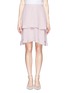 Main View - Click To Enlarge - CHLOÉ - Double layer ruffle silk skirt