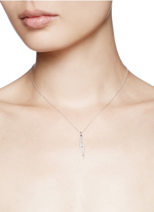 Figure View - Click To Enlarge - KHAI KHAI - 'The Zeus' diamond pendant necklace