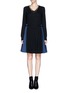 Main View - Click To Enlarge - SACAI - Chain neck wool sweater-dress