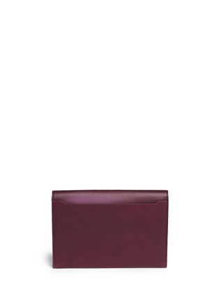 Back View - Click To Enlarge - ALEXANDER WANG - Prisma' heat sensitive leather pouch