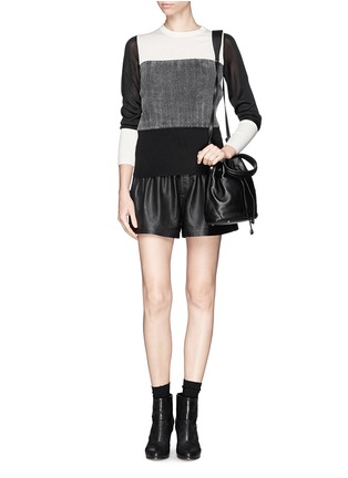 Figure View - Click To Enlarge - RAG & BONE - 'Marissa' Colourblock Sweater