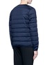 Back View - Click To Enlarge - NANAMICA - KODENSHI® down puffer wool sweatshirt