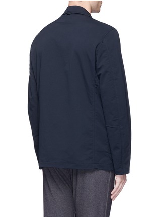 Back View - Click To Enlarge - NANAMICA - 'Travel Light' soft ALPHADRY® tech fabric blazer