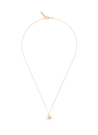 Main View - Click To Enlarge - TASAKI - 'Arlequin' freshwater pearl 18k yellow gold pendant necklace