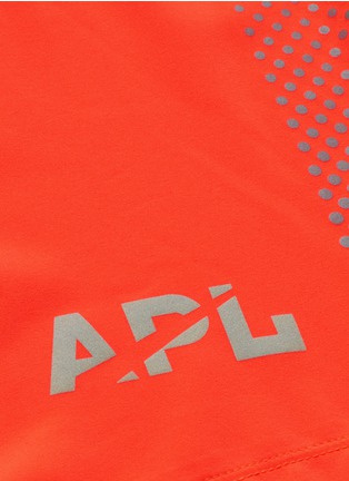 Detail View - Click To Enlarge - ATHLETIC PROPULSION LABS - Reflective polka dot running shorts