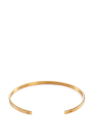 Figure View - Click To Enlarge - LE GRAMME - Le 9 Grammes' 18k yellow gold cuff