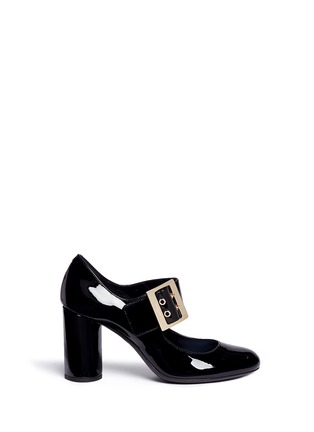 Main View - Click To Enlarge - LANVIN - Patent leather Mary Jane pumps
