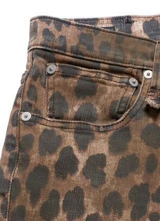  - R13 - Leopard print jeans