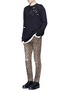 Figure View - Click To Enlarge - R13 - Leopard print jeans