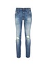 Main View - Click To Enlarge - R13 - 'Boy' washed slim fit denim pants