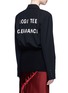 Back View - Click To Enlarge - DKNY - Clearance' ribbed hem pullover wool blazer