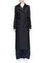 Main View - Click To Enlarge - DKNY - Belted cotton midi trench coat