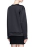 Back View - Click To Enlarge - DKNY - 'Designers Know Nothing Yet' print scuba jersey sweatshirt