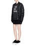 Figure View - Click To Enlarge - DKNY - 'Designers Know Nothing Yet' print scuba jersey sweatshirt