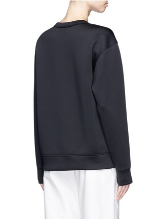 Back View - Click To Enlarge - DKNY - 'Don't Knock New York' print scuba jersey sweatshirt