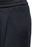 Detail View - Click To Enlarge - DKNY - Pleated scuba jersey cropped pants