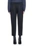 Main View - Click To Enlarge - DKNY - Pleated scuba jersey cropped pants