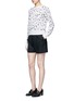 Figure View - Click To Enlarge - EQUIPMENT - x Kate Moss 'Ryder' celestial print cashmere sweater