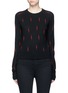Main View - Click To Enlarge - EQUIPMENT - x Kate Moss 'Ryder' lightning print cashmere sweater