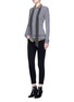 Figure View - Click To Enlarge - EQUIPMENT - x Kate Moss 'Slim Signature Clean' leopard print silk shirt
