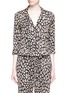 Main View - Click To Enlarge - EQUIPMENT - x Kate Moss 'Lake' leopard print pyjama top