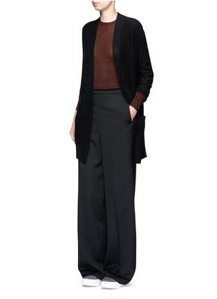 Figure View - Click To Enlarge - VINCE - Cashmere rib knit sweater