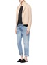 Figure View - Click To Enlarge - VINCE - Wool-cashmere chunky rib knit cardigan