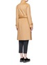 Back View - Click To Enlarge - VINCE - Double breasted wool-cashmere trench coat