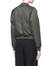 Back View - Click To Enlarge - VINCE - Diamond quilted bomber jacket
