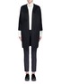 Main View - Click To Enlarge - VINCE - Reversible wool-cashmere cardigan coat