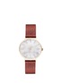 Main View - Click To Enlarge - MYKU - One of a kind<br/>White marble gold plated watch