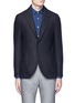 Main View - Click To Enlarge - ALTEA - Stripe wool jacquard soft blazer