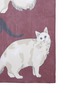 Detail View - Click To Enlarge - KAREN MABON - 'Love Cats' silk georgette scarf
