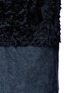 Detail View - Click To Enlarge - KARL DONOGHUE - Reversible mesh embossed Alpine lambskin shearling gilet
