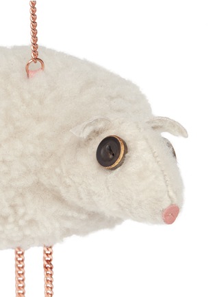 Detail View - Click To Enlarge - KARL DONOGHUE - 'Larry the Lamb' keychain