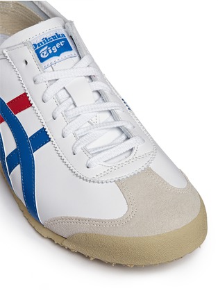 Detail View - Click To Enlarge - ONITSUKA TIGER - 'Mexico 66' stripe leather sneakers