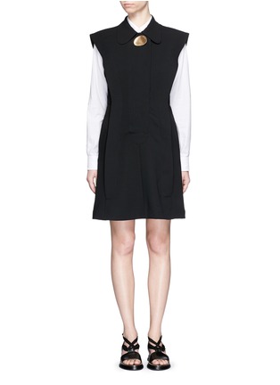 Main View - Click To Enlarge - OPENING CEREMONY - 'Talene' open back crepe dress