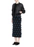 Figure View - Click To Enlarge - OPENING CEREMONY - Pompom knit skirt