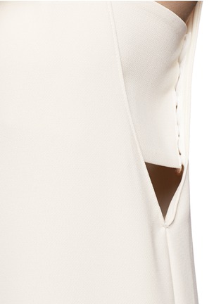 Detail View - Click To Enlarge - OPENING CEREMONY - 'Talene' U-neck wide leg crepe jumpsuit
